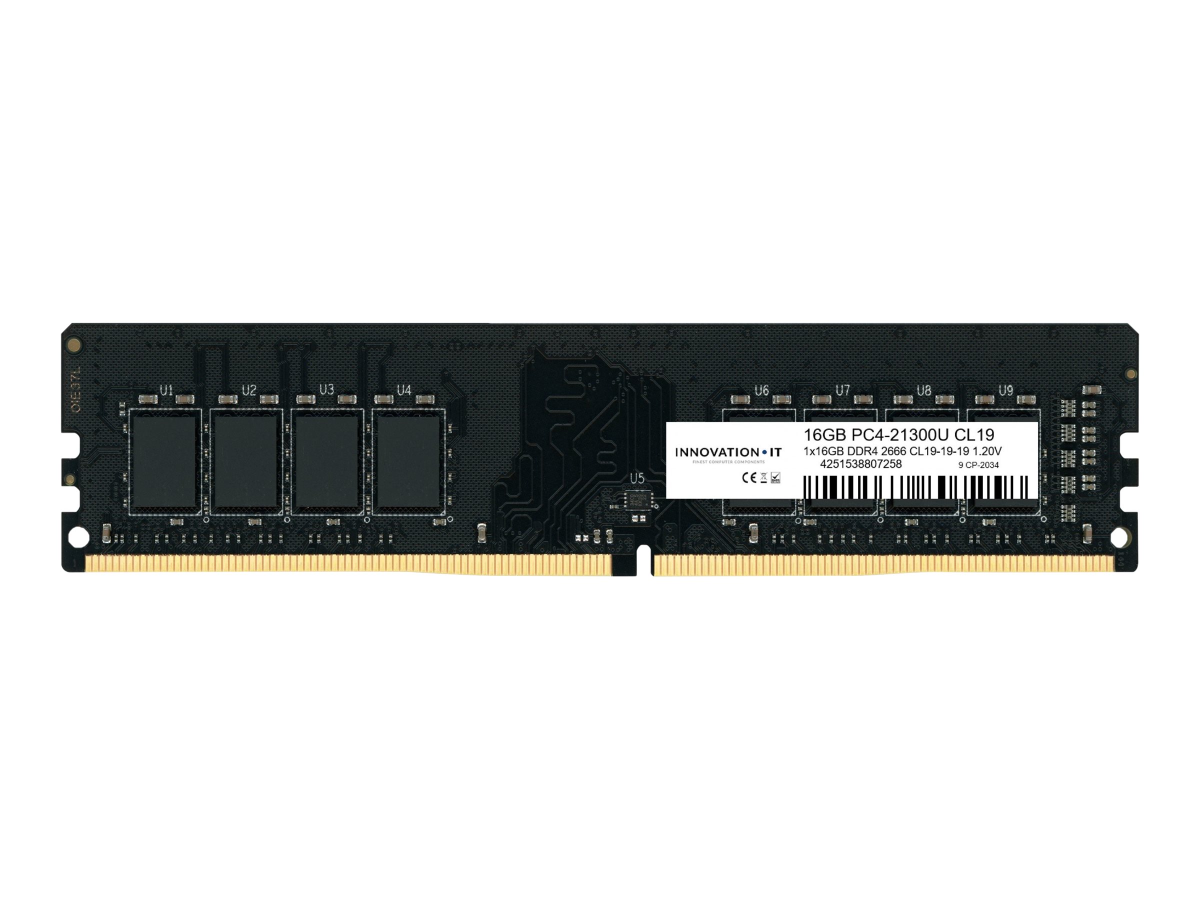 Innovation IT DDR4 - Modul - 16 GB - DIMM 288-PIN