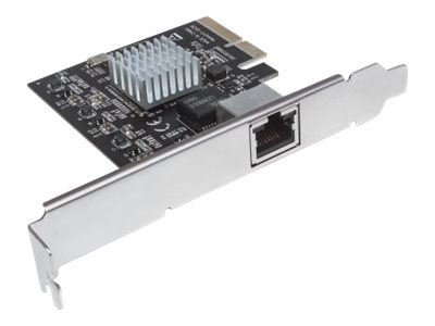 Intellinet 10 Gigabit PCI-Express-Netzwerkkarte, 10GBase-T, 5GBase-T, 2,5GBase-T, 1-Port PCI Express 2.0 - Netzwerkadapter - PCIe 2.0 x4 Low-Profile - 1/2.5/5/10GBase-T (PoE+)