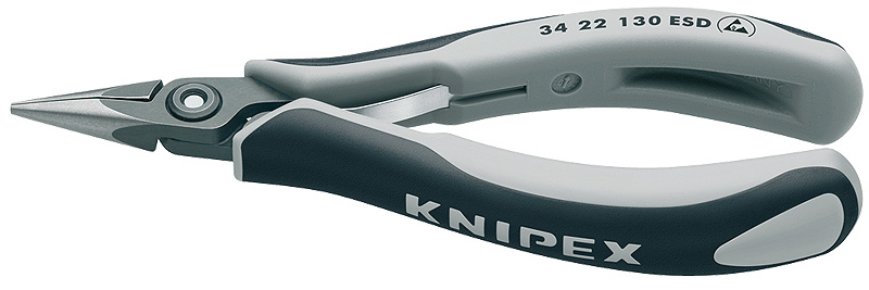 KNIPEX 34 22 130 ESD - 1,6 mm - 2,27 cm - Stahl - Grau - 13,5 cm - 65 g