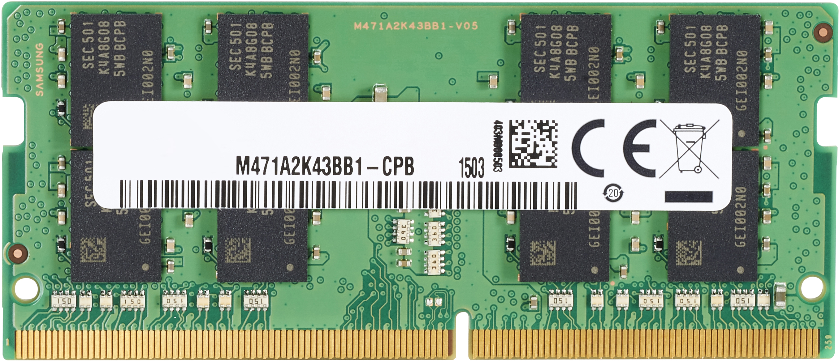HP  DDR4 - Modul - 16 GB - SO DIMM 260-PIN - 3200 MHz / PC4-25600 - 1.2 V - ungepuffert - non-ECC - für Elite Slice G2 (SODIMM)