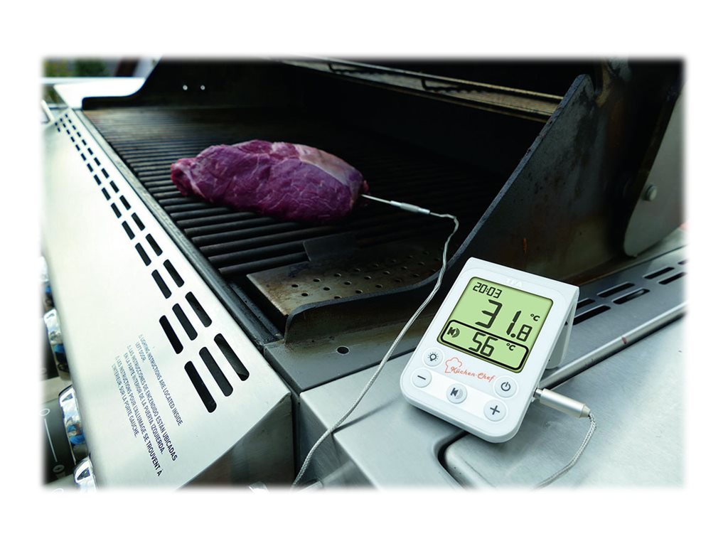 TFA Küchen-Chef - Fleischthermometer - weiß