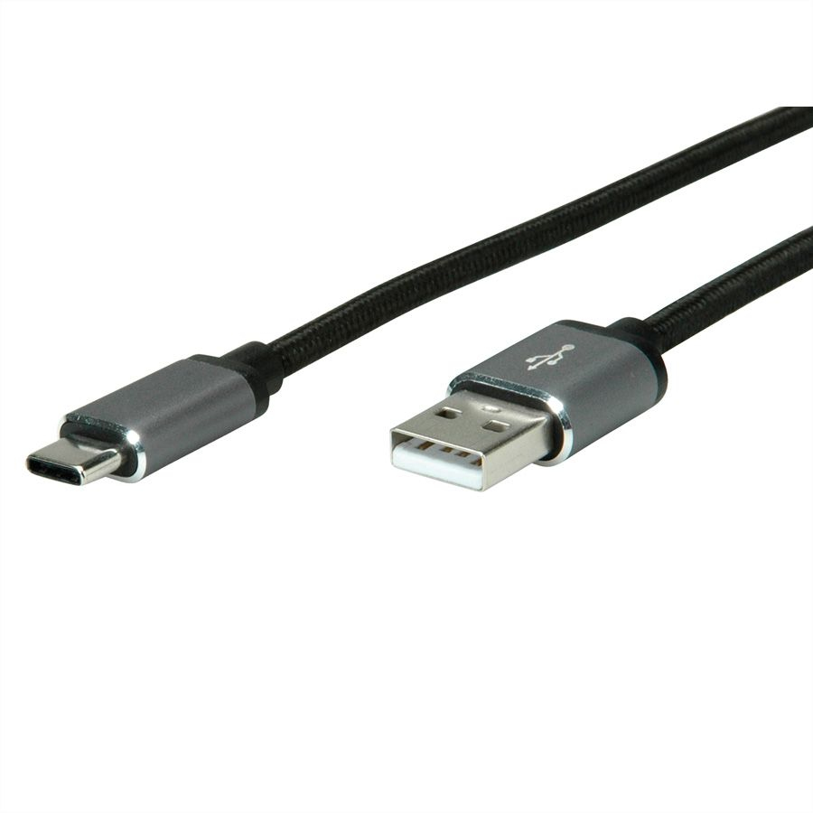 ROLINE 11029029 USB Kabel 3 m USB A USB C Schwarz - Silber