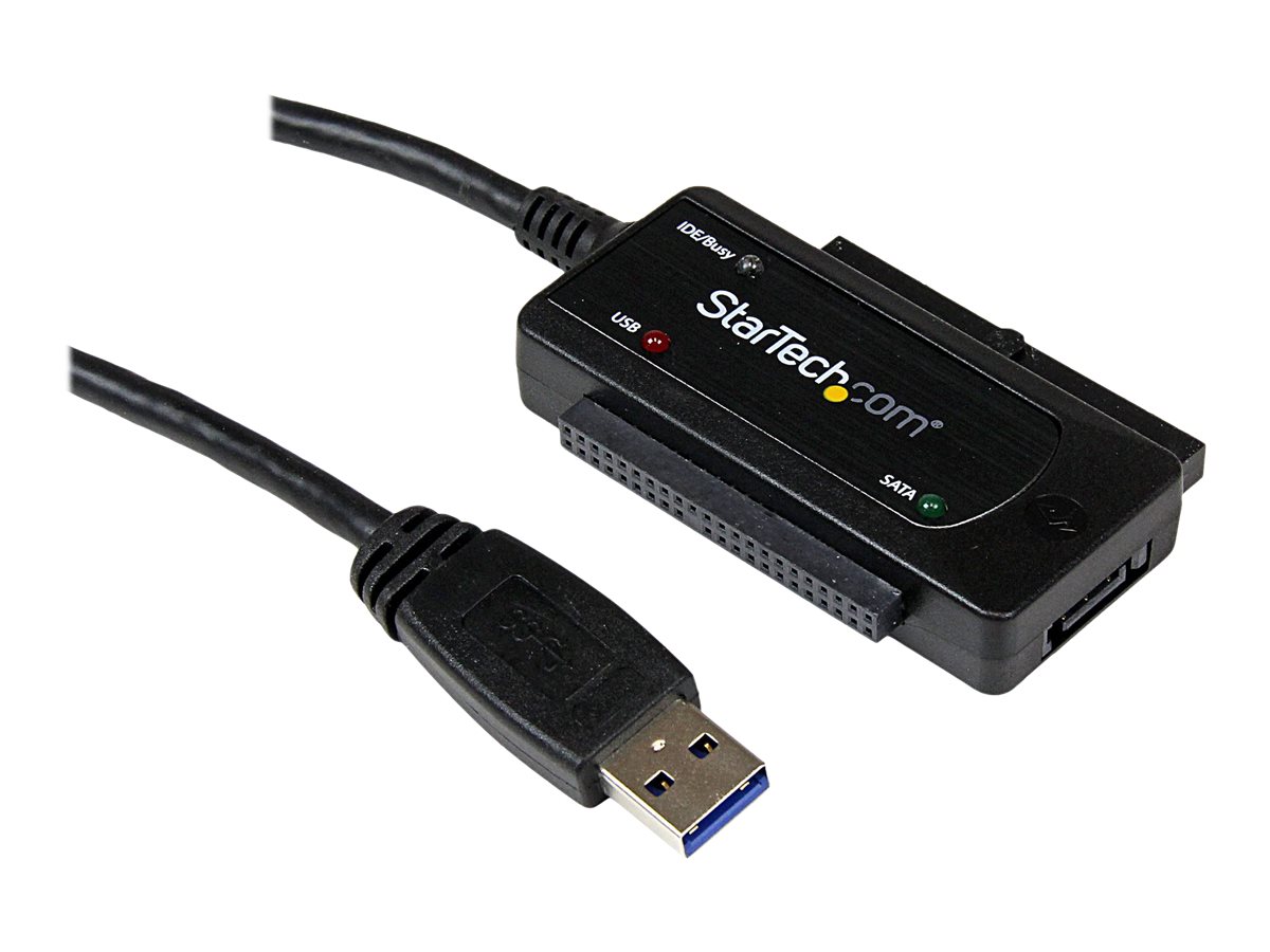 StarTech.com USB 3.0 auf SATA / IDE Festplatten Adapter/ Konverter
