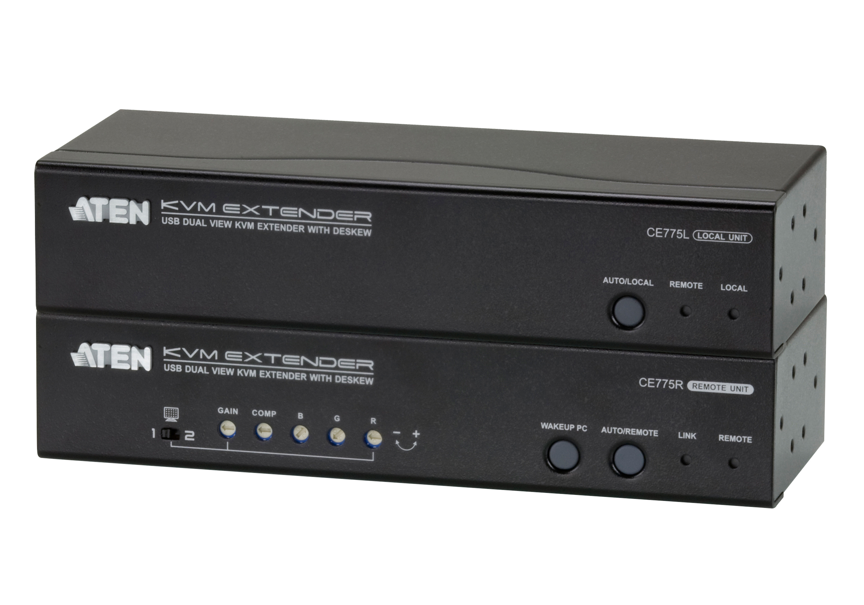 ATEN CE 775 Local and Remote Units - KVM-/Audio-/serieller Extender