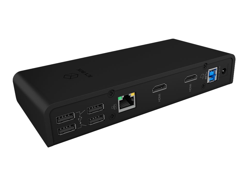 ICY BOX IB-DK2251AC - Dockingstation - USB-C / USB 3.0