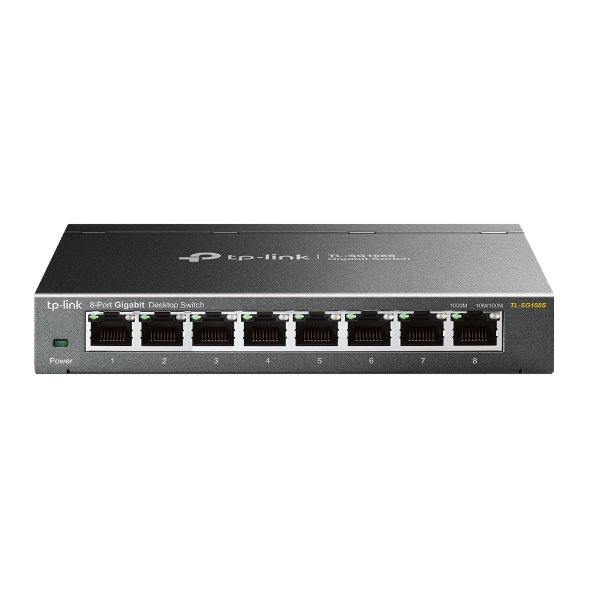 TP-LINK TL-SG108S - Switch - 8 x 10/100/1000