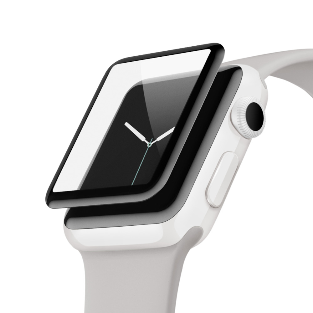 Belkin UltraCurve - Bildschirmschutz für Smartwatch - Glas - für Apple Watch (42 mm)