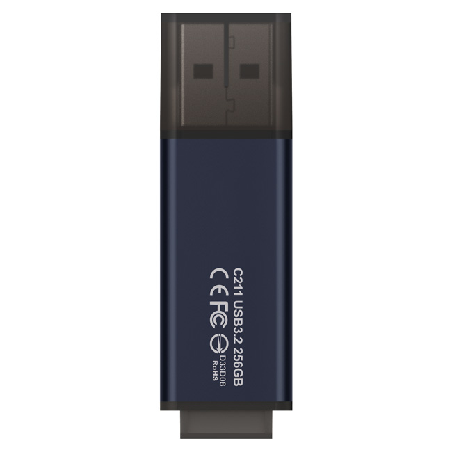 Team Group C211 256GB USB 3. Blue LED Flash Drive