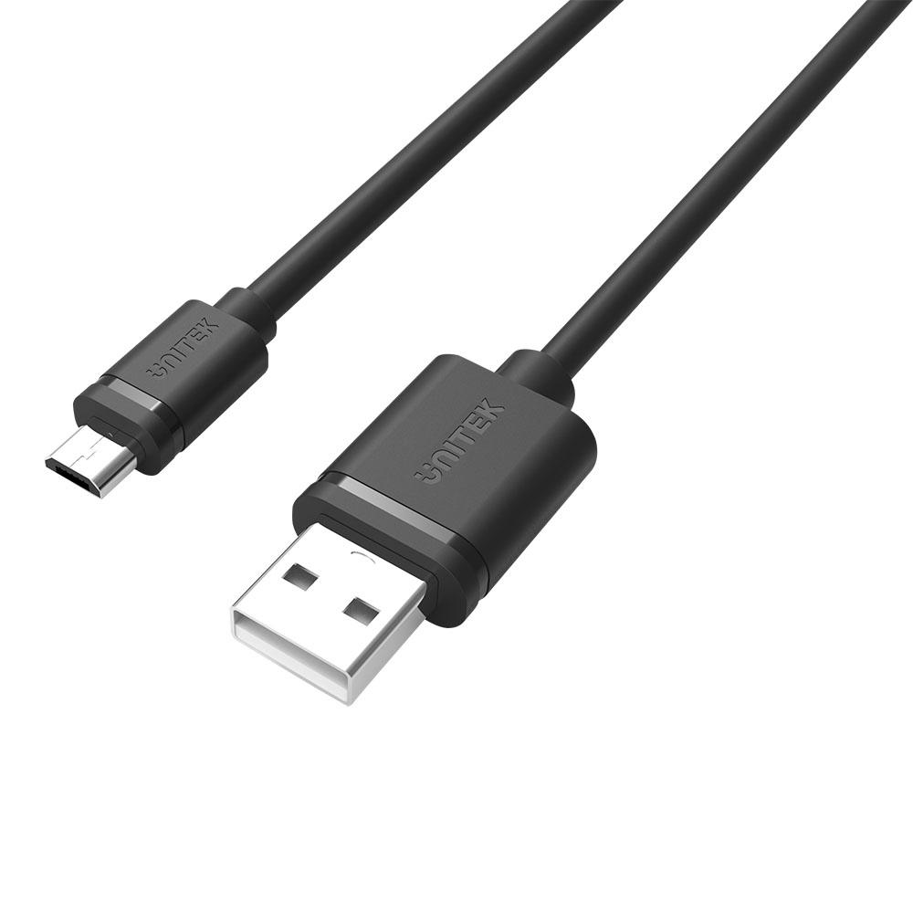 Unitek International Y-C434GBK - USB-kabel - Micro - Kabel - Digital/Daten