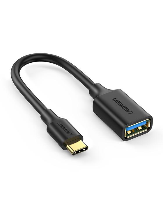 Ugreen Adapter 30701 USB type C - 2.0 0.15m black color - Adapter - Digital/Daten