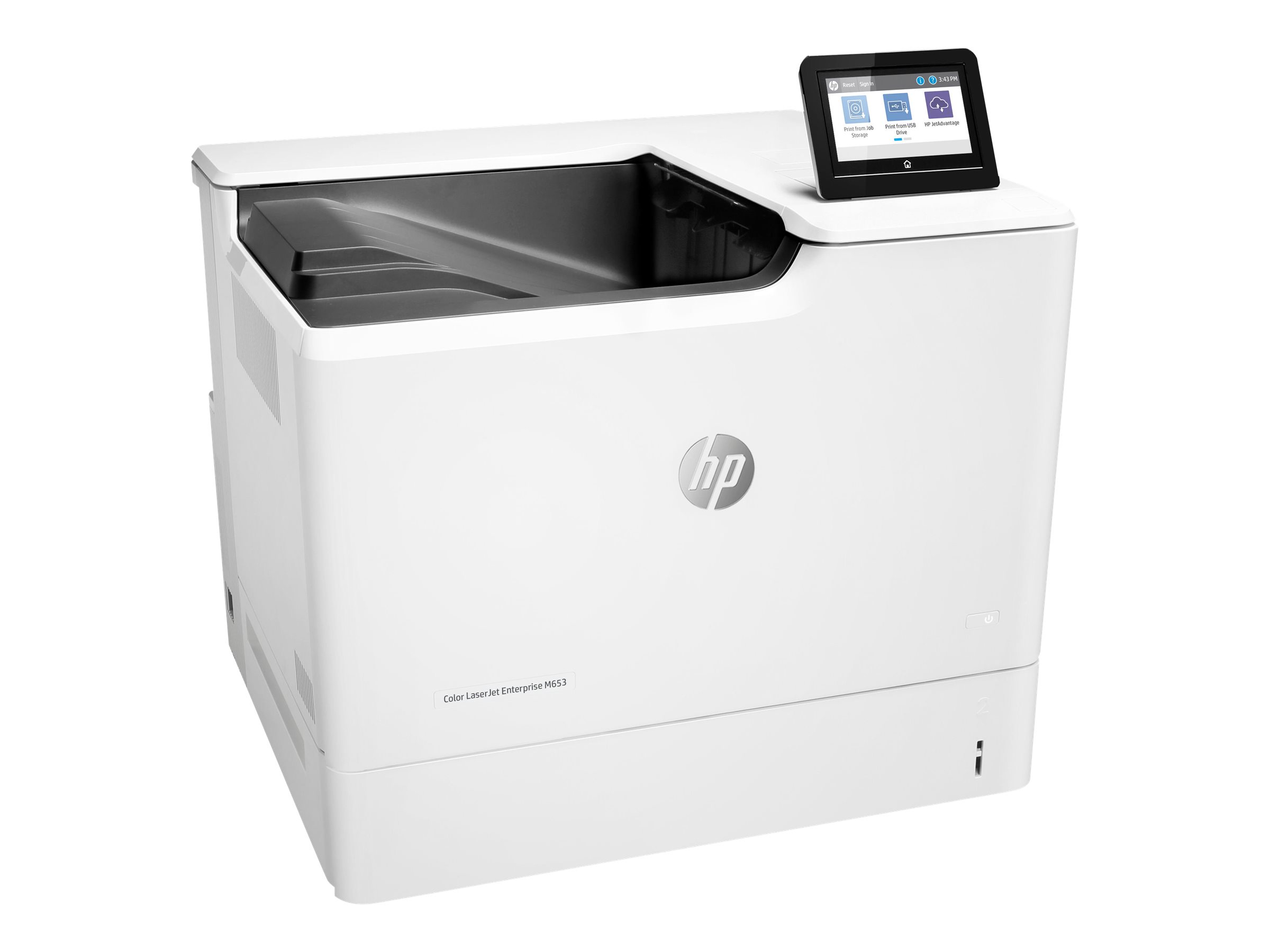 HP Color LaserJet Enterprise M653dn - Drucker - Farbe - Duplex - Laser - A4/Legal - 1200 x 1200 dpi - bis zu 56 Seiten/Min. (einfarbig)/