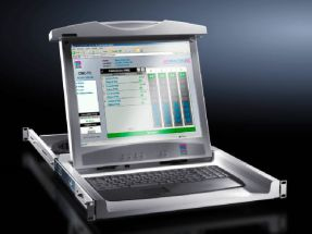 Rittal Monitor/Keyboard Unit - LCD-Monitor - 43.2 cm (17")