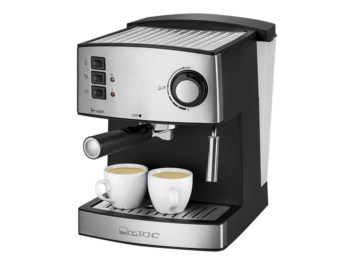Clatronic ES 3643 - Kaffeemaschine mit Cappuccinatore