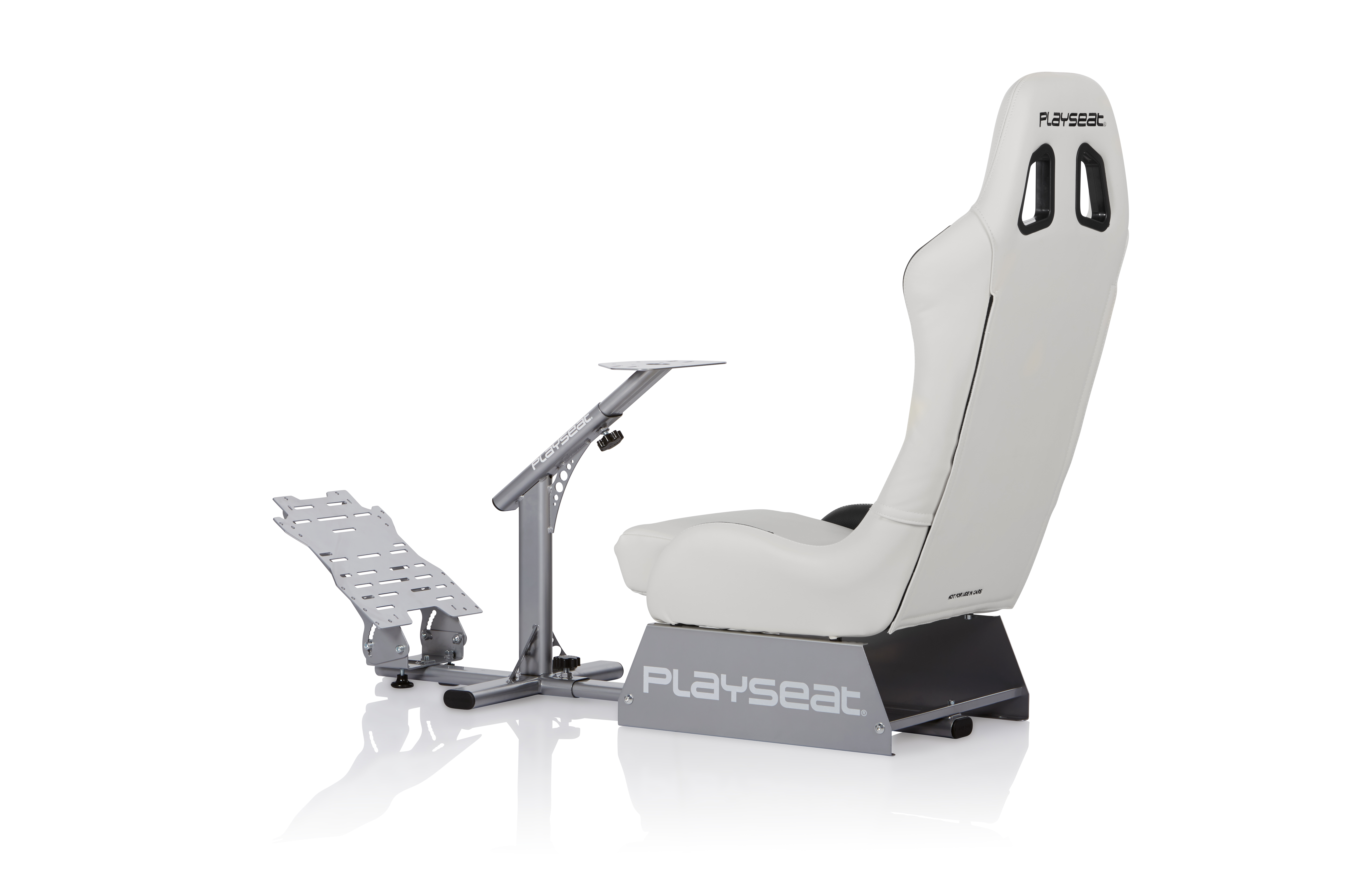 Playseat Evolution - Simulations-Cockpit für Autorennen - Weiß/Silber