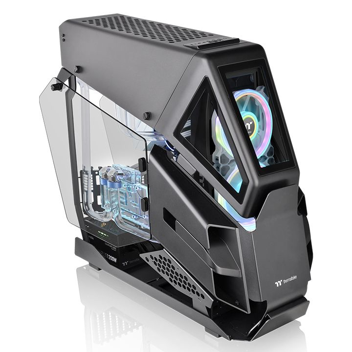 Thermaltake AH T600 - Tower - ATX - Seitenteil mit Fenster (gehärtetes Glas)