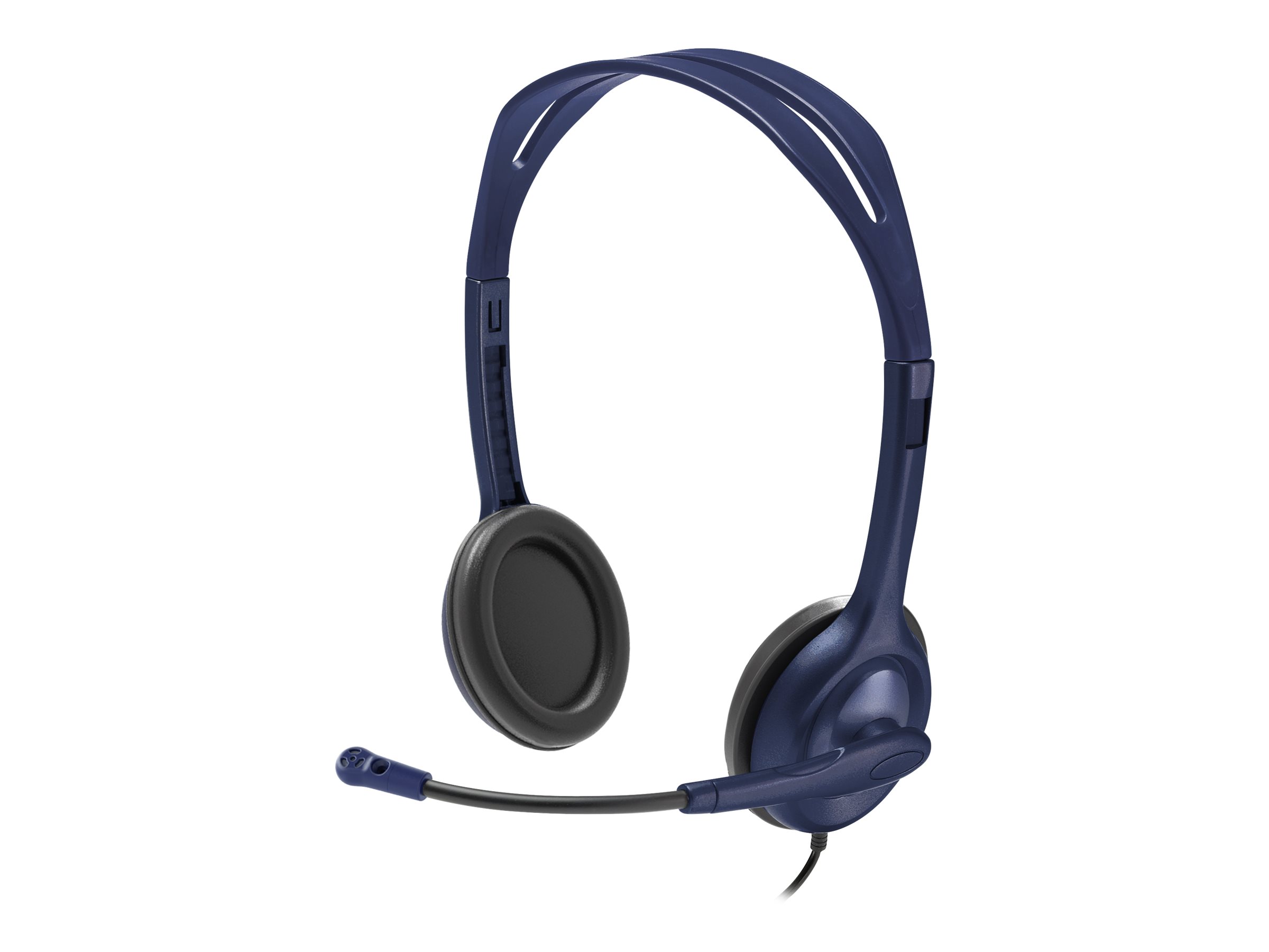 Logitech Headset - On-Ear - kabelgebunden - 3,5 mm Stecker - Mitternachtsblau - Universität (Packung mit 5)