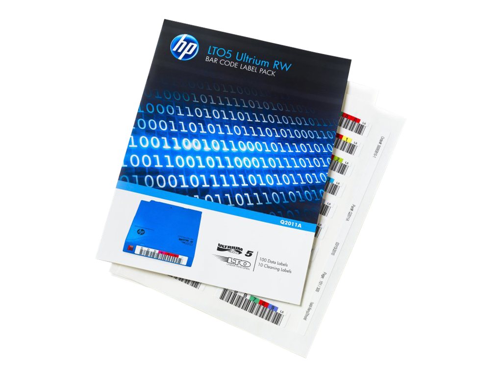 HPE Ultrium 5 WORM Bar Code Label Pack - Strichcodeetiketten