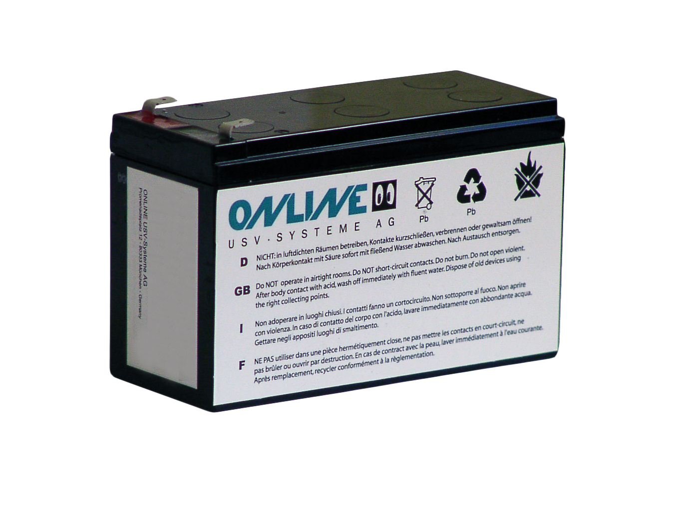 ONLINE USV BCX1000031BP - USV-Akku - für XANTO
