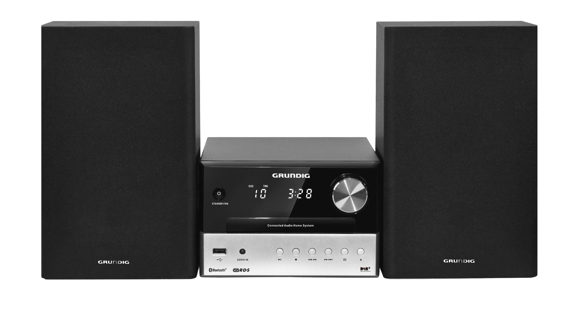 Grundig CMS 3000 BT DAB+ - Microsystem - 2 x 15 Watt