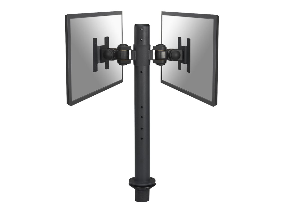 Neomounts FPMA-D050D - Befestigungskit - full-motion - für 2 LCD-Displays - Schwarz - Bildschirmgröße: 25.4-76.2 cm (10"-30")