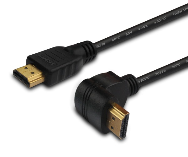Savio CL-04 - 1,5 m - HDMI Typ A (Standard) - HDMI Typ A (Standard) - 4096 x 2160 Pixel - Audio Return Channel (ARC) - Schwarz