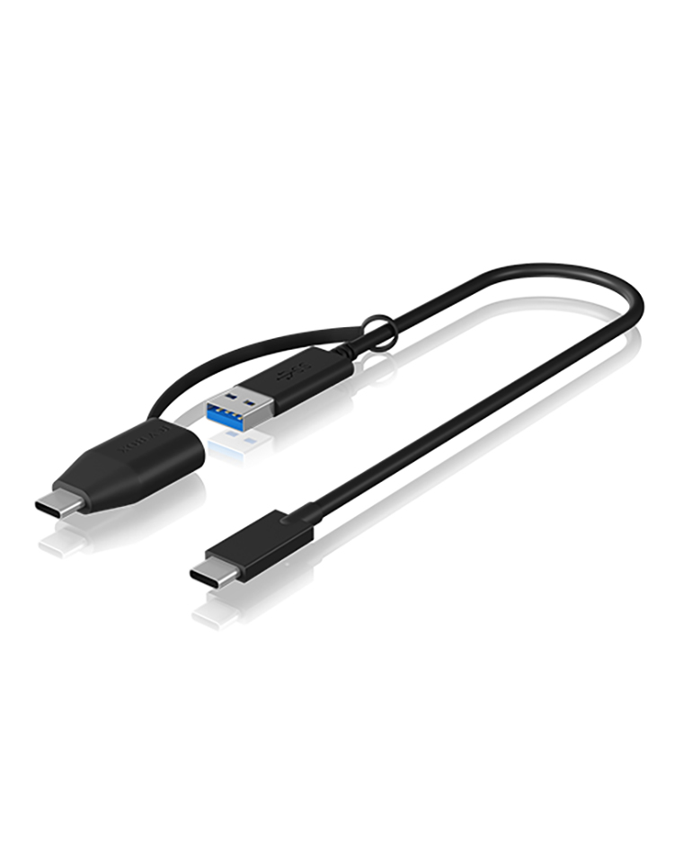ICY BOX IB-CB033 - USB-Kabel - USB-C (M) zu USB Typ A, USB-C