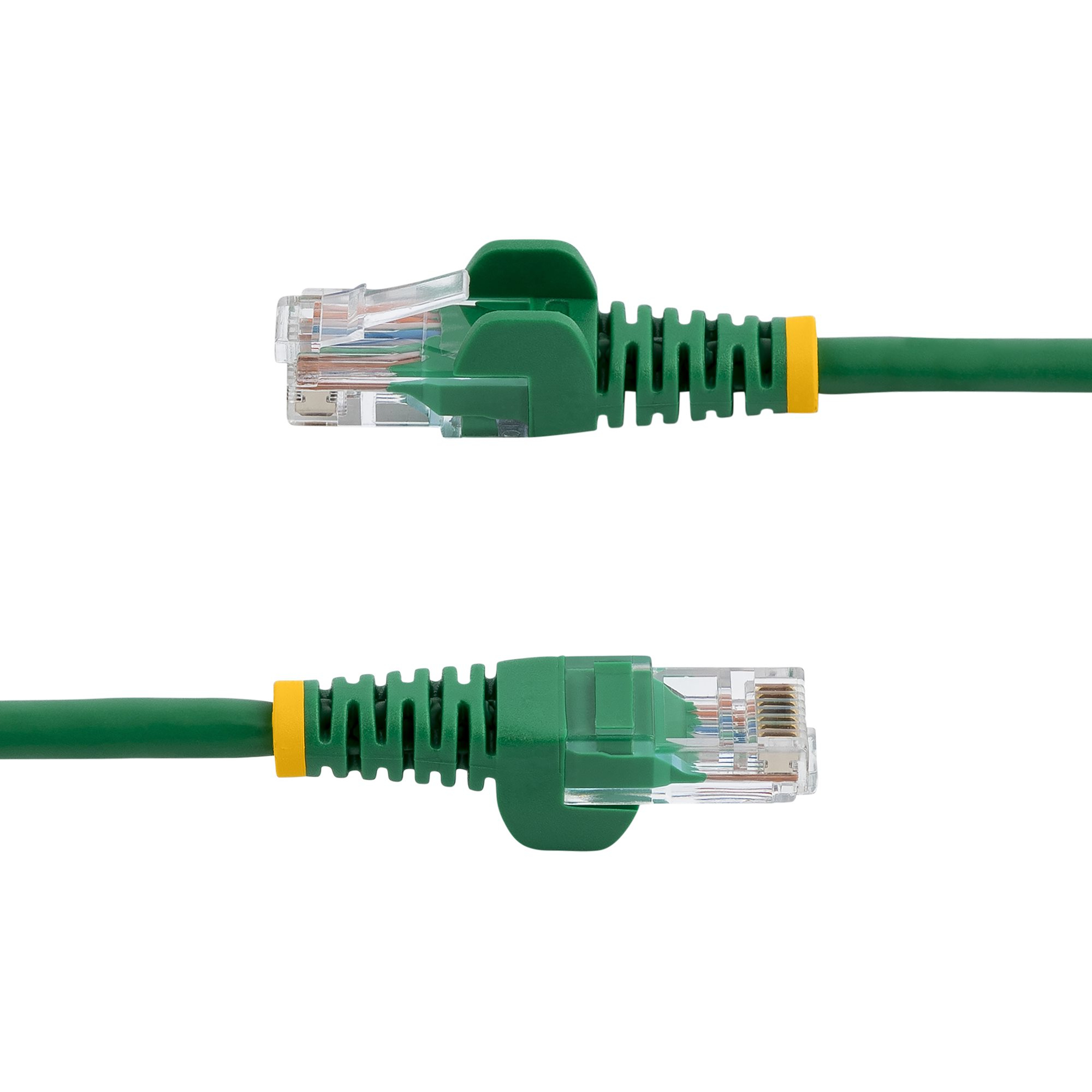 StarTech.com 0,5m Cat5e Ethernet Netzwerkkabel Snagless mit RJ45 - Cat 5e UTP Kabel - Grün - Patch-Kabel - RJ-45 (M)
