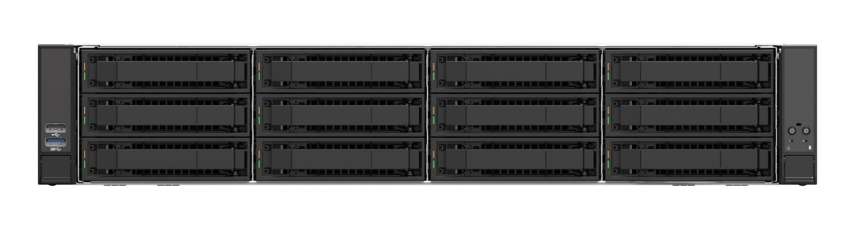 Intel Server System M50CYP2UR312 - Server - Rack-Montage - 2U - keine CPU - RAM 0 GB - SATA/SAS - Hot-Swap 8.9 cm (3.5")