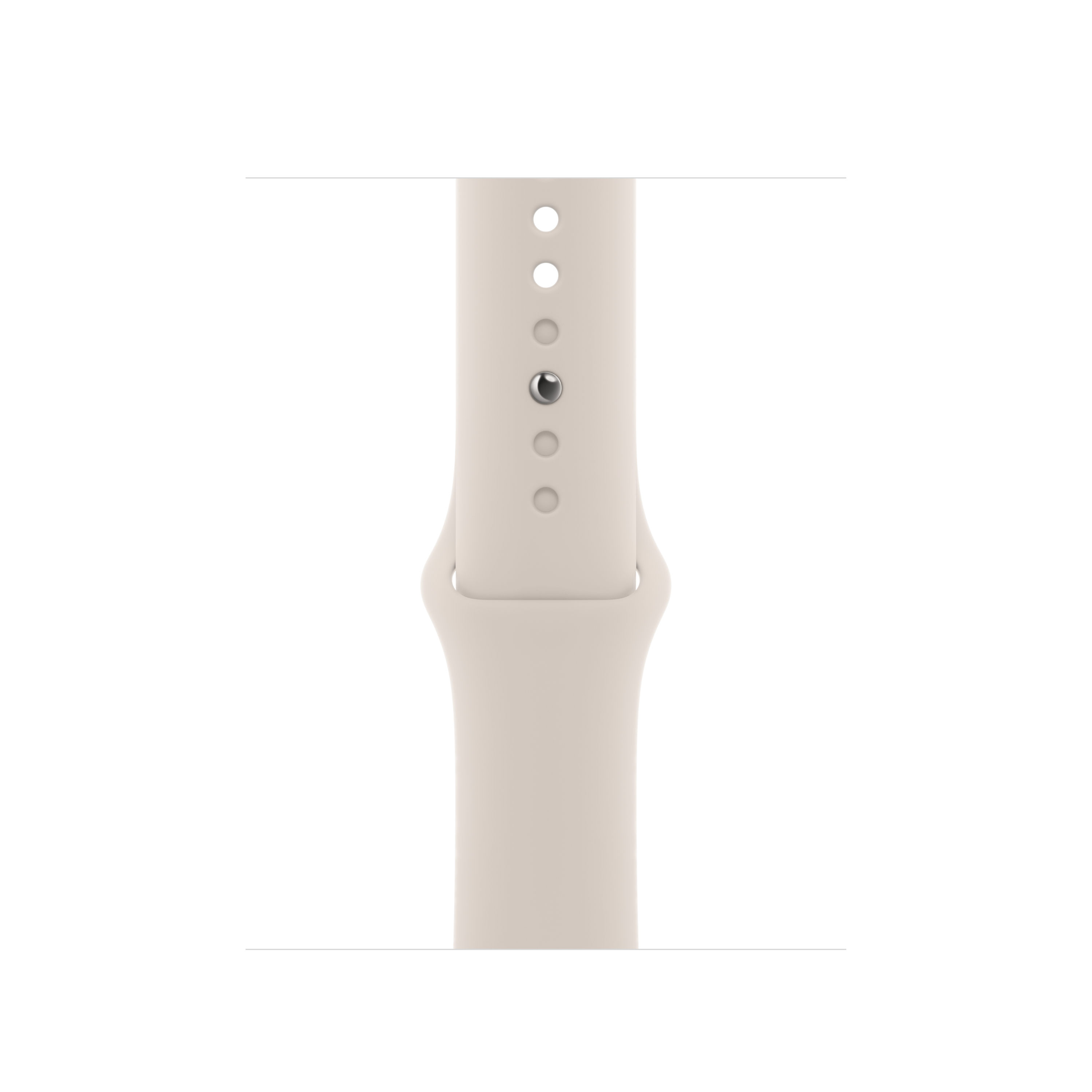 Apple Armband für Smartwatch - 130 - 200 mm - Starlight - Demo - für Watch (38 mm, 40 mm, 41 mm)
