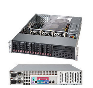 Supermicro SuperServer 2028R-C1R - Server - Rack-Montage - 2U - zweiweg - keine CPU - RAM 0 GB - SATA/SAS - Hot-Swap 6.4 cm (2.5")