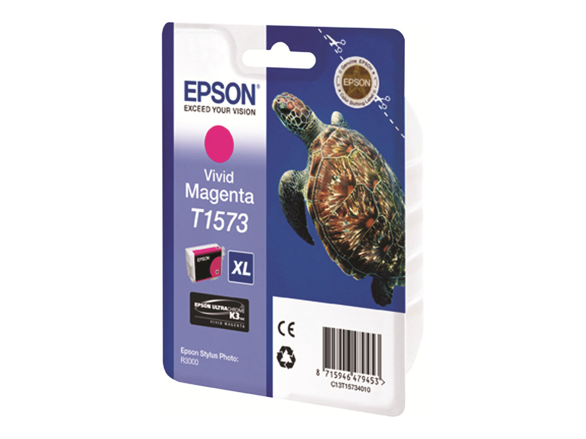 Epson T1573 - 25.9 ml - Vivid Magenta - Original