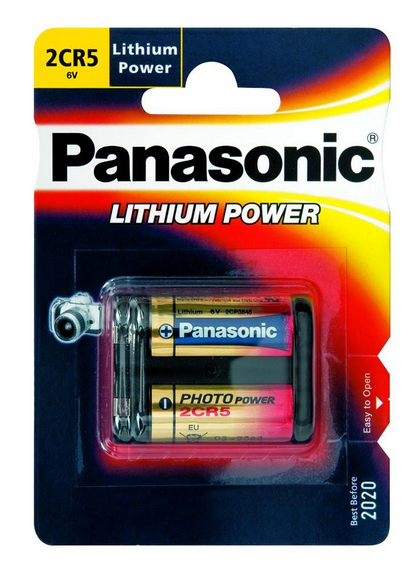 Panasonic 2CR-5L/1BP - Batterie 2CR5 - Li - 1400