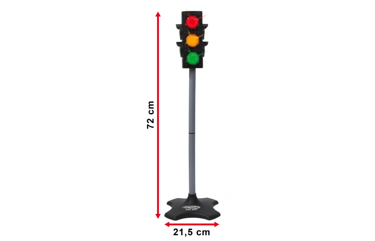 JAMARA Ampelanlage-Grand - Traffic Light-Grand - Spielzeugampel - 6 Jahr(e) - Jamara - Schwarz - Grau - Kunststoff - 215 mm