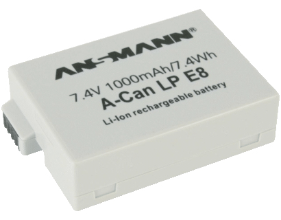 Ansmann A-Can LP-E8 - Batterie - Li-Ion - 1000 mAh