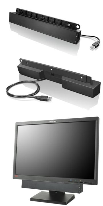 Lenovo USB Soundbar - Lautsprecher - für PC - USB - 2.5 Watt (Gesamt)