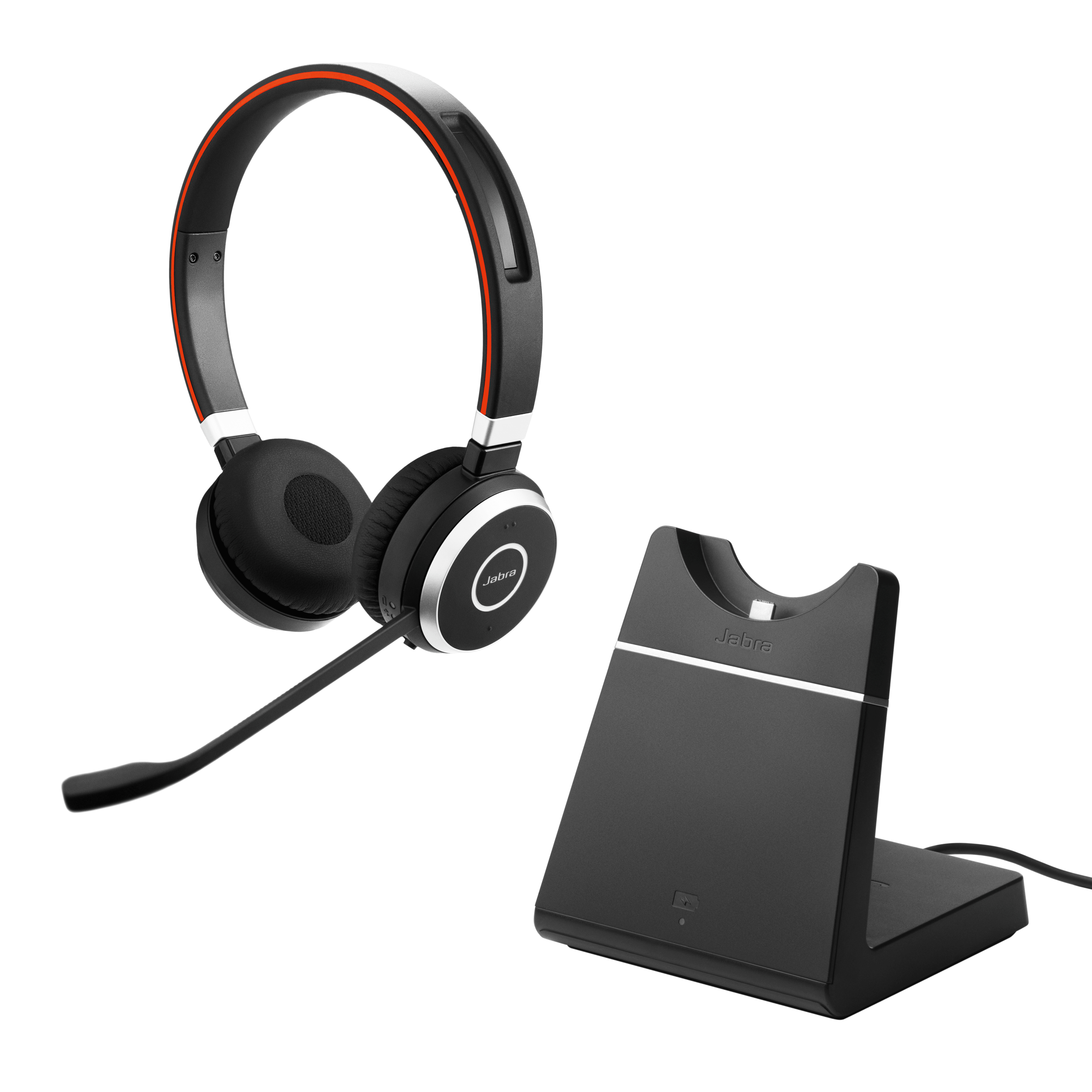 Jabra Evolve 65+ UC stereo - Headset - On-Ear