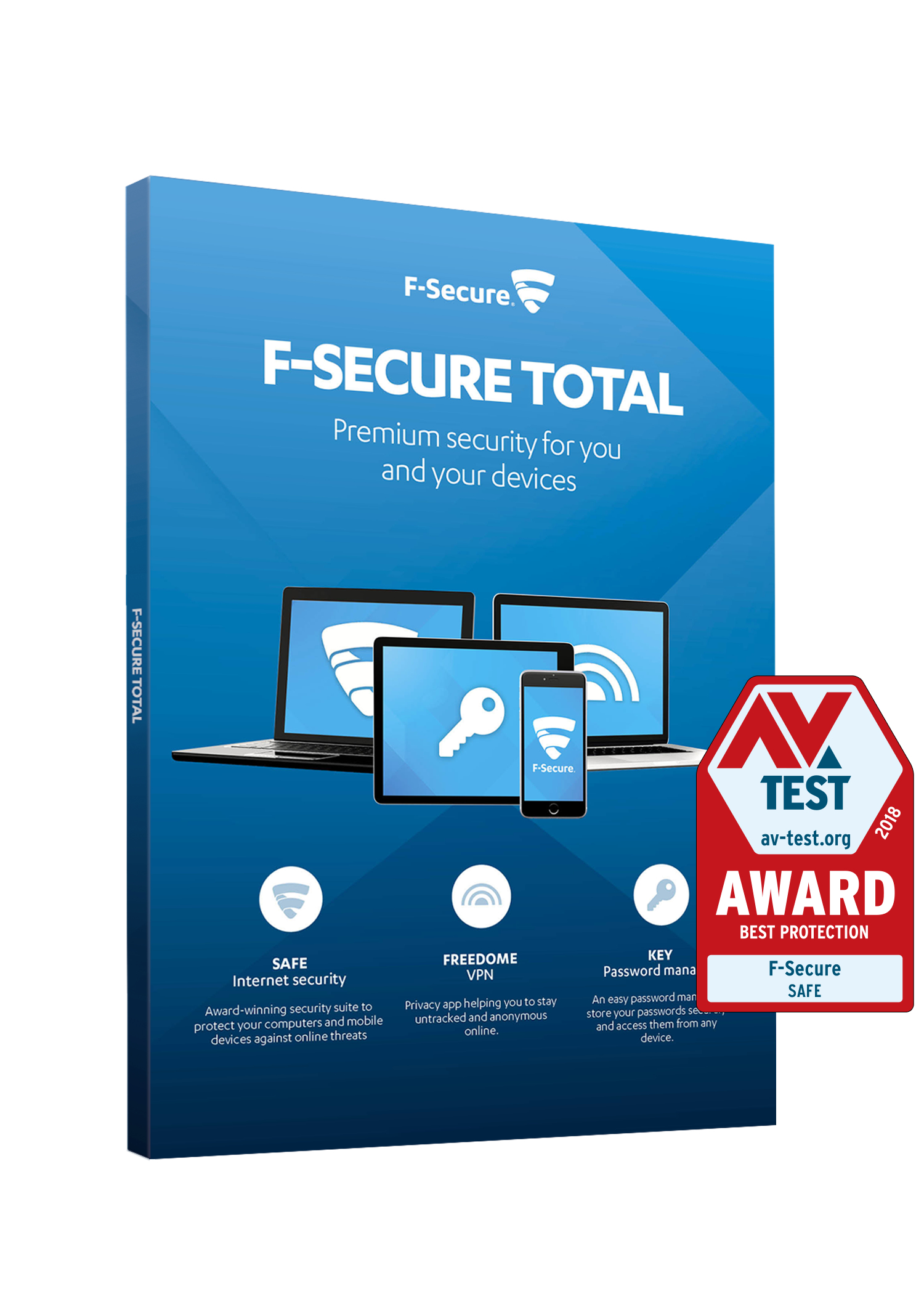 F-Secure Total - Abonnement-Lizenz (2 Jahre)