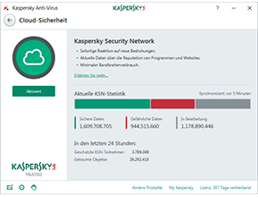 Kaspersky Anti-Virus - Abonnement-Upgrade-Lizenz (1 Jahr)