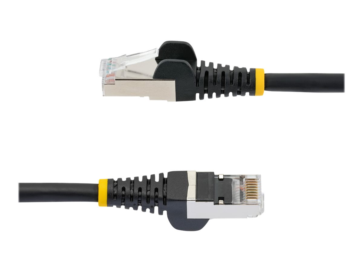 StarTech.com 5m CAT6a Ethernet Cable - Black - Low Smoke Zero Halogen (LSZH)