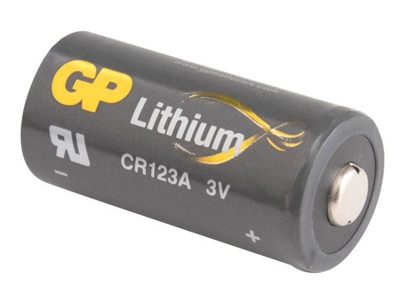 GP Battery 10 x CR123A - Li/MnO2 - 1400 mAh