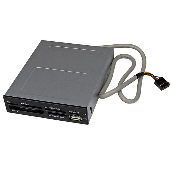 StarTech.com Interner USB 2.0 Kartenleser 3,5 (8,9cm)
