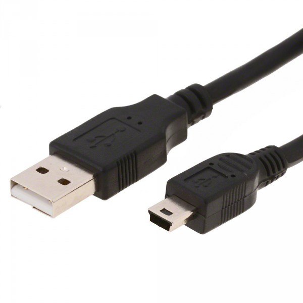 Helos USB-Kabel - USB (M) zu Mini-USB, Typ B (M)