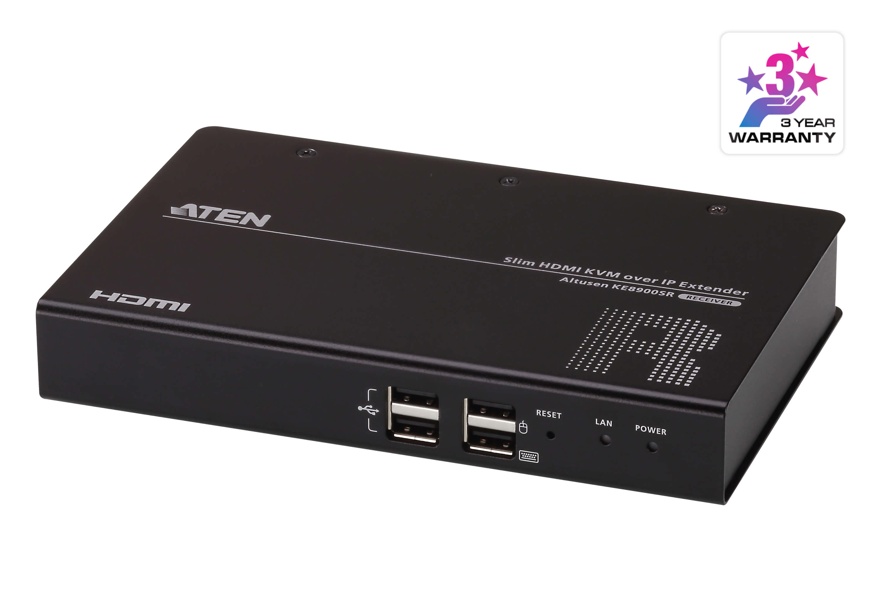 ATEN ALTUSEN KE8900SR Slim HDMI Single Display KVM over IP Receiver