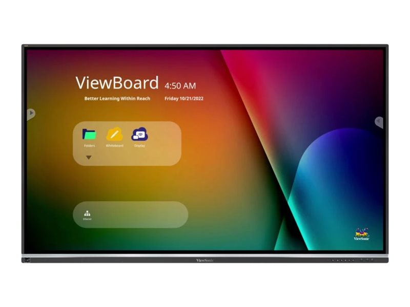 ViewSonic ViewBoard IFP7550-5 - 190 cm (75") Diagonalklasse IFP50 Series LCD-Display mit LED-Hintergrundbeleuchtung - interaktive Digital Signage - mit Touchscreen (Multi-Touch)