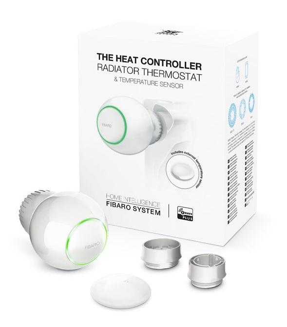 Fibaro The Heat Controller - Thermostat-Set - kabellos