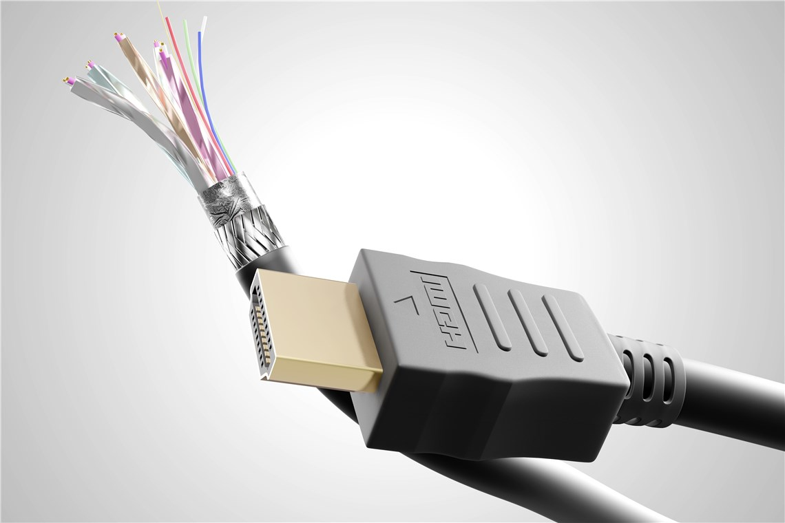 Wentronic 3m Ultra High-Speed HDMI -Kabel 2.1 mit Ethernet 8Ka60Hz 48 Gbit/s - Kabel - Audio/Multimedia