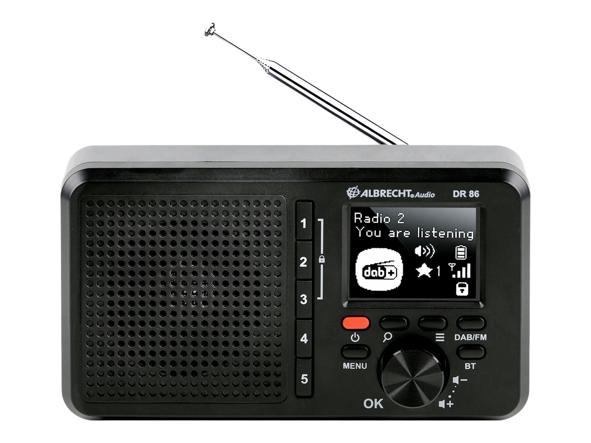 ALAN Albrecht DR 86 - Tragbares DAB-Radio