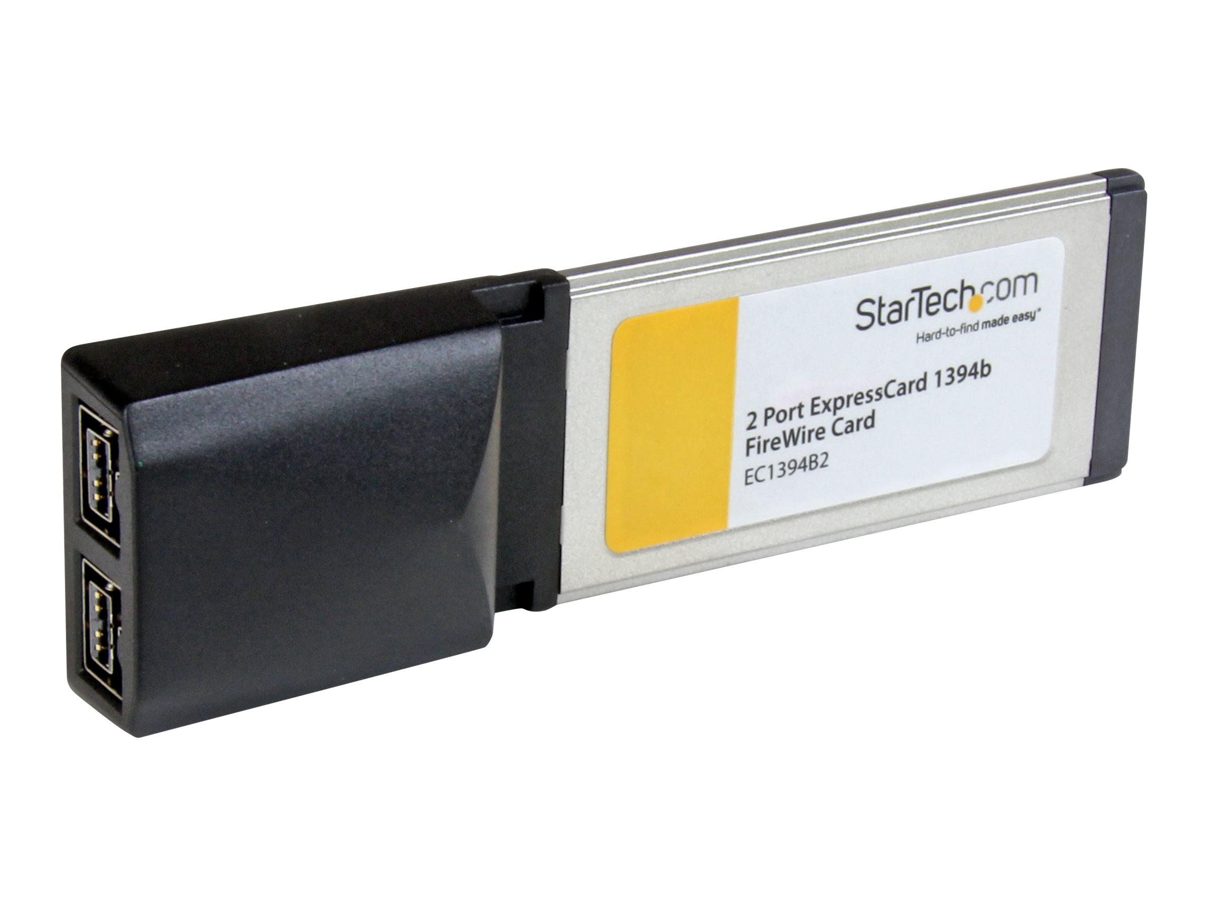 StarTech.com 2 Port IEEE 1394b FireWire ExpressCard Laptop Schnittstellenkarte