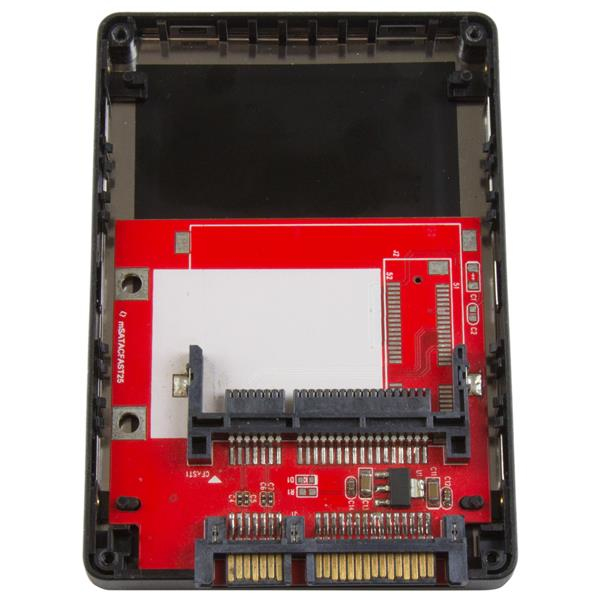 StarTech.com CFast Karte auf 2,5 SATA Kartenleser - CFast Card zu SATA / SSD Adapter / Konverter - Unterstützt Serial ATA III (6 Gbit/s)