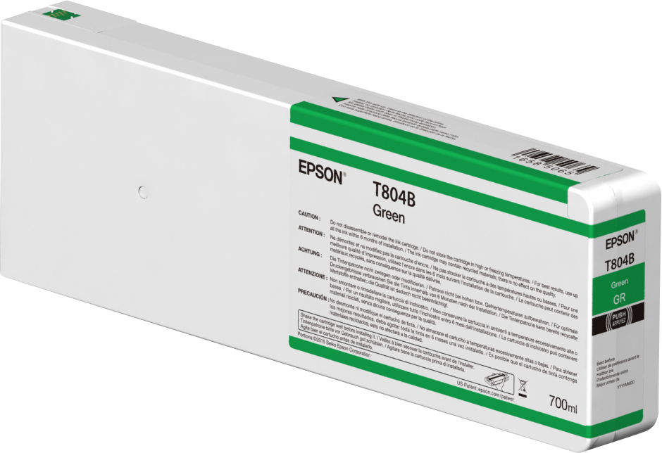 Epson T804B - 700 ml - grün - Original - Tintenpatrone